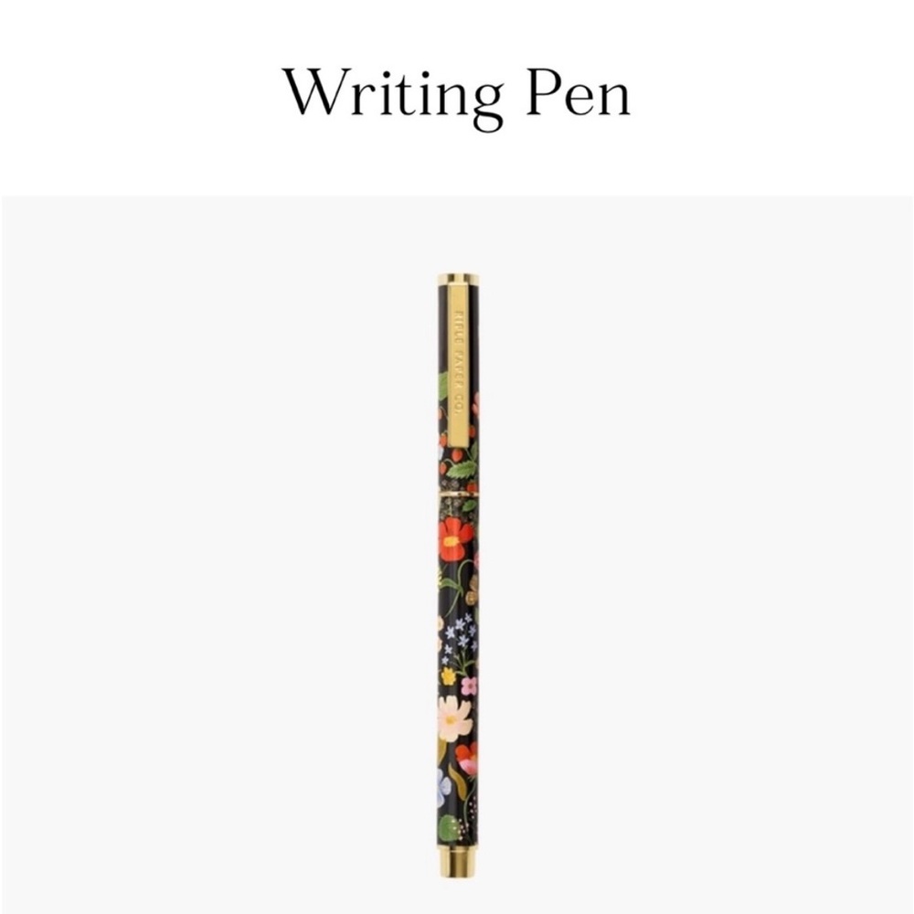 New! Rifle Paper Co. Notebook & Inkpen - Picture 6 of 8